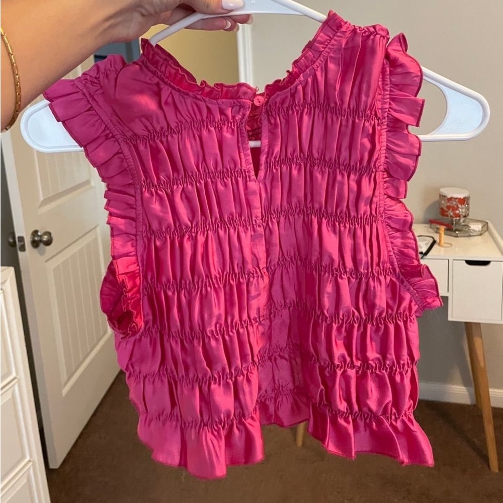Pink Ruched Zara Top - Picture 3 of 3